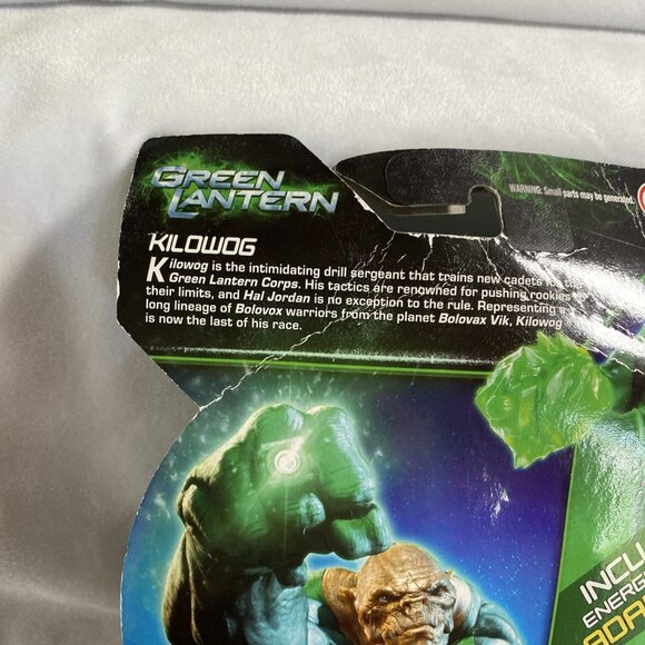 DC Comics Green Lantern Kilowog Movie Figure GL 03 Power Ring Mattel 2010 New - Picture 4 of 7